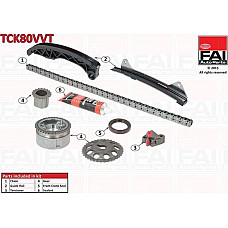 Chit lant de distributie TOYOTA YARIS (_P13_), Hatchback Van, 10.2012 - FAI AutoParts TCK80VVT