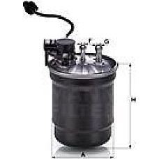 Filtru combustibil FORD FOCUS IV GALAXY III KUGA III MONDEO V S-MAX TOURNEO CONNECT V408 NADWOZIE WIELKO TRANSIT FORD FOCUS IV Turnier (HP), Kombi, 09.2018 - Mann-Filter WK 11 024