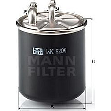 Filtru combustibil MERCEDES A W169 B SPORTS TOURER W245 C CL203 C T-MODEL S203 C T-MODEL S204 C W203 C W204 CLC C MERCEDES-BENZ E-CLASS T-Model (S211), Turism, 02.2003 - 07.2009 Mann-Filter WK 820/1