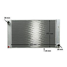 Radiator, racire motor Radiator motor Manual  BMW 5 E60 5 E61 2.0D/2.5D/3.0D MAHLE CR 578 000P