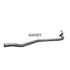 Racord evacuare Teava de esapament Mijloc 508/55x1430mm MAZDA 6 1.8/2.0 06.02-08.07 ASMET ASM11.032