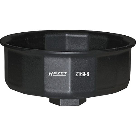 &quot;Cheie filtru ulei Oil filter wrench bell-shaped socket / drive: 1/2&quot;&quot; number of teeth: 16 application: oil filter&quot; HAZET HAZ 2169-6