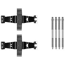 Set accesorii, placute frana Kit montare placute frana MERCEDES C A205 C C205 C T-MODEL S205 C W205 CLS C257 E A238 E ALL-TERRAIN S213 E C238 E T-MODEL S213 E W213 1.5H-3.0D 12.13- TEXTAR 82551400