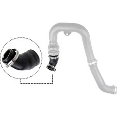 Furtun ear supraalimentare intercooler diametru 41/52mm lungime 122mm negru FORD RANGER 2.2D 04.11- GATES GAT09-0935