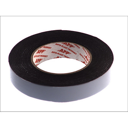 Materiale si benzi de mascare Banda dublu adeziva material: spuma culoare: alb dimensiuni: 25mm/10m cantitate per impachetare: 1buc APP 80040804
