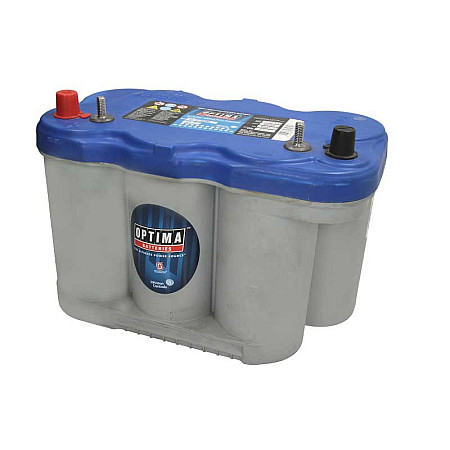 Baterie de alimentare Acumulator OPTIMA 12V 66Ah/845A AGM Orbital BLUE L+ borna standard + borna cu filet 310x172x221 B01 - flansa de montare 10.5 mm utilizare multipla OPTIMA O827227000