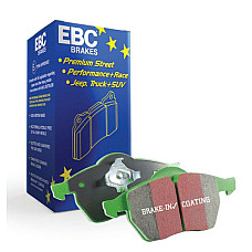 Set placute frana,frana disc Brake pads - tuning Green Stuff road approval CHRYSLER VOYAGER V DODGE JOURNEY NITRO FIAT FREEMONT JEEP CHEROKEE WRANGLER III 2.0D-3.8 09.01- EBC POLSKA DP61798