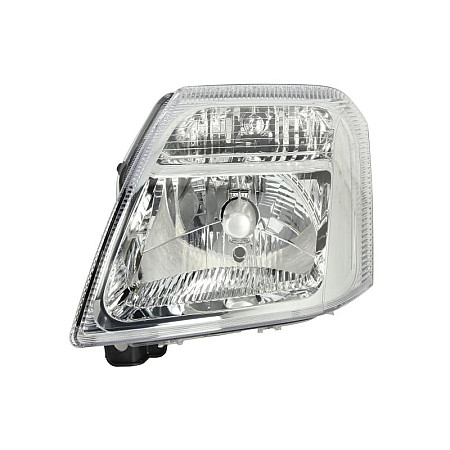 Far Lampa frontala Stanga H4 electric cu motor culoare insert: cromat CITROEN C2 C2 ENTERPRISE TYC TYC 20-0414-05-2