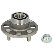 Kit rulmenti roata Set de rulmenti cu butuc Spate Dreapta/Stanga cu mufa 28x61 HONDA CIVIC I CIVIC III CIVIC IV CIVIC V CIVIC VI CRX II CRX III LOGO ROVER 200 I 1.2-1.6 10.83-03.02 SKF VKBA 1379