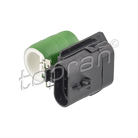 Rezistor, Electromotor - ventilator Rezistenta ventilator mai rece FIAT GRANDE PUNTO OPEL CORSA D 1.3D-1.7D 10.05- HANS PRIES HP208 844