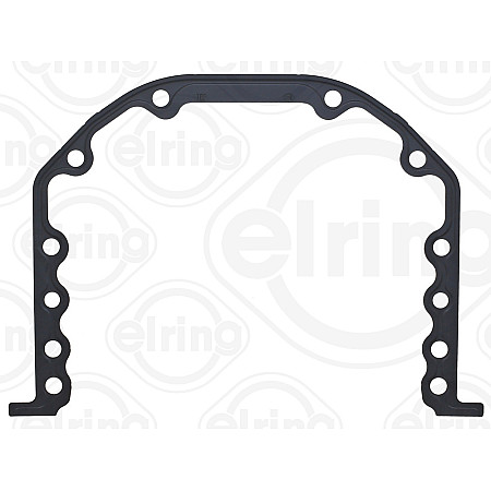 Garnit.etansare, capac (carter motor) Gearbox housing seal MERCEDES ACTROS MP4 / MP5 ANTOS AROCS SETRA 400 500 07.11- ELRING EL364458