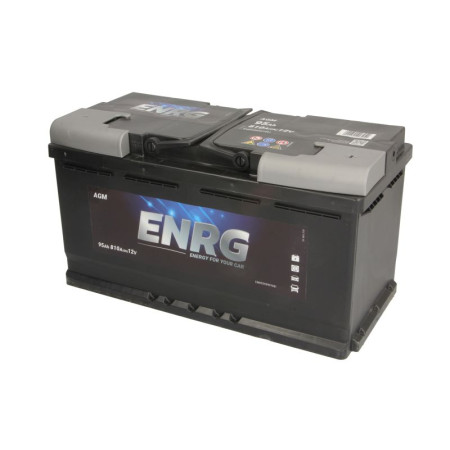 Acumulator Pornire Acumulator ENRG 12V 95Ah/810A START&amp;STOP AGM R+ borna standard 353x175x190 B13 - flansa de montare 10.5 mm agm/pornire ENRG ENRG595901081