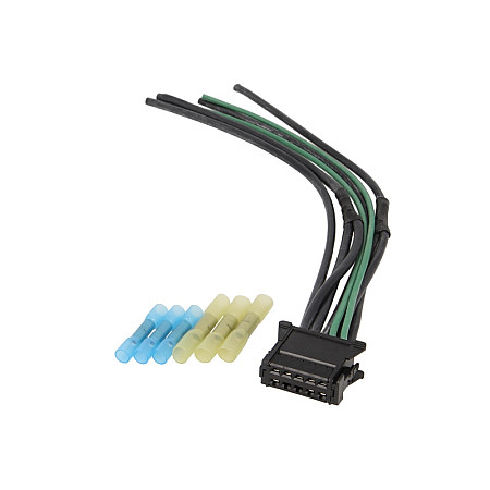 Kit repar. cabluri, ventilat. habitaclu(sist.preincalz.motor Fir de cablu pentru rezistenta de incalzire 270mm numar pini: 10 fara acoperire RENAULT GRAND SCENIC II SCENIC II 1.4-2.0D 06.03-06.09 SENCOM SEN5030110