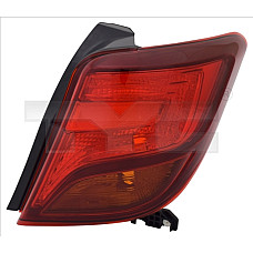 Stop spate Lampa spate Stanga TOYOTA YARIS 1.0-1.8 12.10- TYC TYC 11-12848-01-2