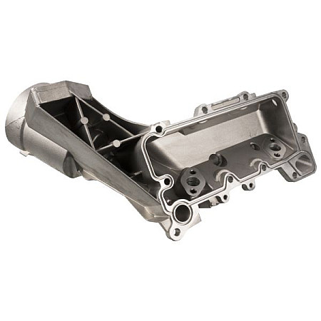 Carcasa radiator ulei Oil filter housing MAN F2000 F90 HOCL LIONS CITY LIONS CLASSIC LIONS COACH LIONS REGIO LIONS STAR NG NL NU SU TGA TGS I TGX I D2066LF01-E2876LUH07 10.86- FEBI BILSTEIN 108216