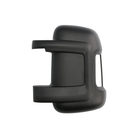 Acoperire, oglinda exterioara Carcasa / capac al oglinzii laterale Stanga negru CITROEN JUMPER II FIAT DUCATO PEUGEOT BOXER 04.06- BLIC 6103-21-2001121P