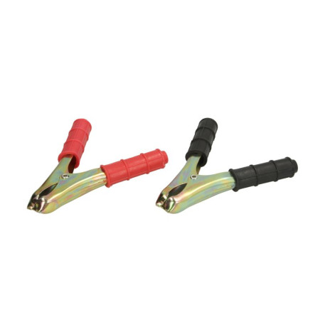 Acc-rii si piese de schimb p-u disp. de service p-u baterii PROFITOOL Komplet zaciskow plus i minus 2szt. 200A 130mm Dlugosc L 25mm Otwarcie szczek zabka krokodylek PROFITOOL 0XPT ZACISK SREDNI