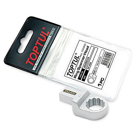 Cap de Cheie inelara, marime: 22 mm, dimensiune fixare: 14x18, la produs (SKU): ANAH pt cheie dinamometrica ANAH - TOPTUL ANAR01