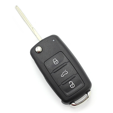 Volkswagen - Carcas cheie tip briceag, cu 3 butoane, 2010 +  (MK6) - CARGUARD