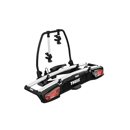 Suport bicicleta, Suport ambreiaj Tow bar bike carrier / Bike holders VELOSPACE type: platform Black/Silver bike mounting: for wheels and frame no. of bicycles: 2 3 13-pin THULE THU 938