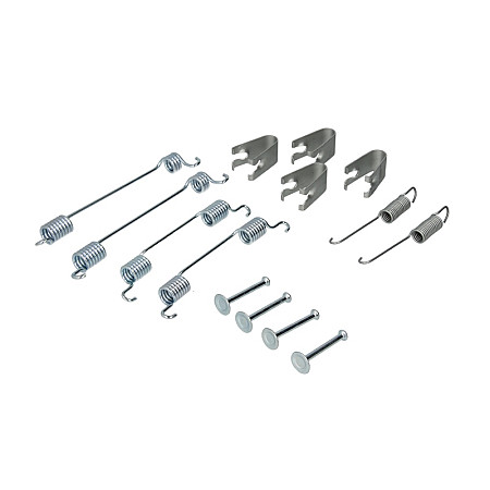 Set accesorii, sabot de frana Set de montaj pantofi de frana LUCAS TOYOTA CARINA E VI COROLLA 1.4-2.0D 04.92-01.02 QUICK BRAKE QB105-0797