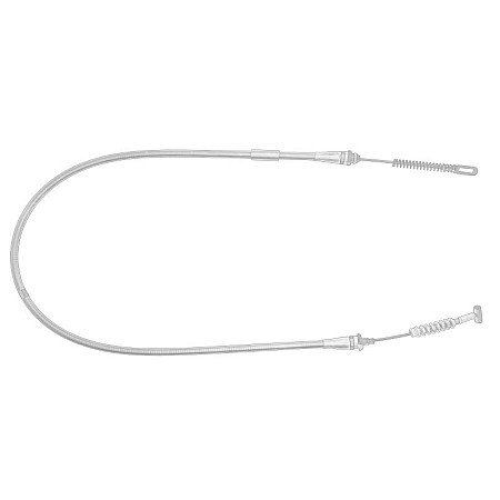 Cablu, frana de parcare Cablu frana de mana Spate Dreapta/Stanga 1465mm/1140mm tip frana: disc  IVECO DAILY IV DAILY VI 2.3D/3.0CNG/3.0D 05.06- OE IVECO 5802235437