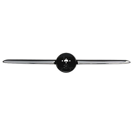 Bara/piese Spoiler bara Fata cu gaura emblemei plastic crom  ABARTH 500 / 595 / 695 500C / 595C / 695C FIAT 500 05.16- 07.15- BLIC 5703-05-2013929P