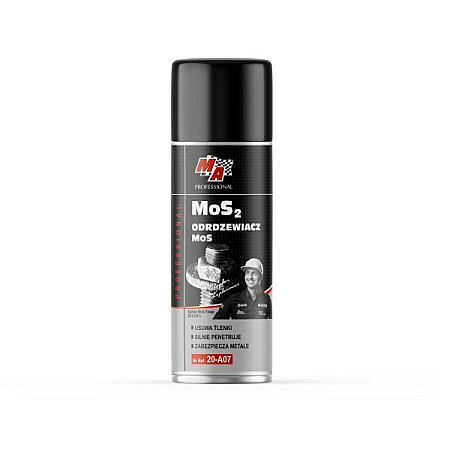 Deruginol MoS2 degripant 04L aplicatie: curatare indepartind apa ungere cu MOS MA PROFESSIONAL MA 20-A07