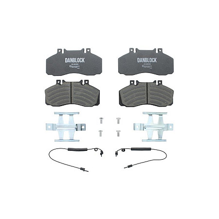 Set placute de frana Fata GIRLING/LUCAS MERCEDES T2/L T2/LN1 VARIO VARIO B667 B670 B668 VARIO B670 VARIO B670 B668 B667 O 408 M102.946-OM904.964 02.84- DANBLOCK DB 2983582
