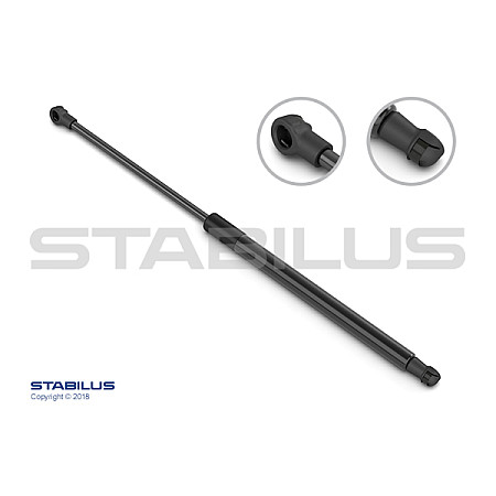 Amortizor luneta Arcul gaz arcul de incarcare Dreapta Stanga lungime maxima 5375mm sUV 2085mm se potriveste CITROEN C4 PICASSO MICROBUS 1006 0813 STABILUS STA023886