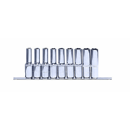 &quot;Set chei tubulare Sockets set 9 pcs socket / drive: 1/2&quot;&quot; long profile: 6-point 10 11 12 13 14 15 16 8 9 packaging: bar&quot; PROFITOOL 0X23178MR09