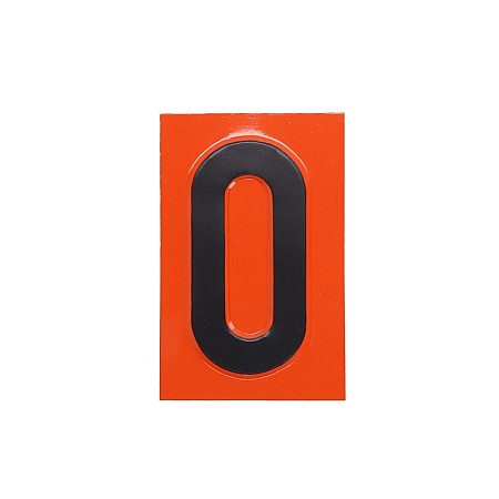 &quot;Semn de avertizare Warning/information boardWarning/information board ADR &quot;&quot;0 warning board number&quot; CARGOPARTS CARGO-T097
