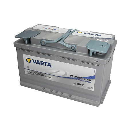 Baterie de alimentare Acumulator VARTA 12V 80Ah/800A PROFESSIONAL DUAL PURPOSE AGM R+ en 1 315x175x190 B13 - flansa de montare 10.5 mm utilizare multipla VARTA VA840080080
