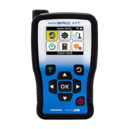 TPMS - Tester activare/clonare senzori TPS Instrument de diagnostic TPMS model: HYBRID HT de sine statator adaptare OBD: da HAMATON HAM-D076