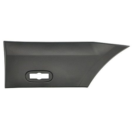 Mulura decorativa/de protectie a pragului de usa Garnish strips for fender rear L Front neagra short model with clearance light hole MERCEDES SPRINTER 906 06.06-06.18 BLIC 5703-06-3547575P