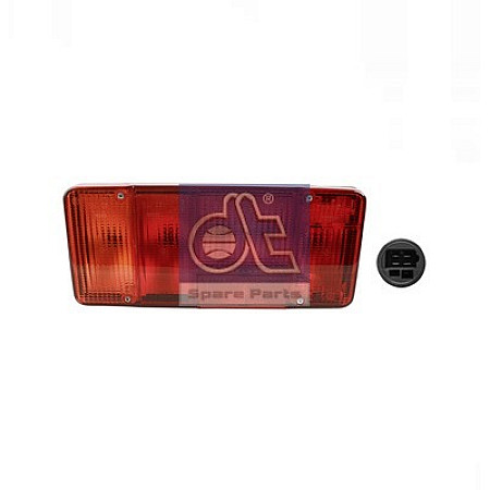 Stop spate Rear lamp L 12/24V with indicator with fog light with stop light parking light reflector connector: 5PIN  IVECO EUROCARGO I-III EUROSTAR EUROTECH MP EUROTECH MT 01.78- DT KLIMA 7.25203