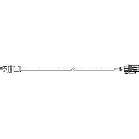 Cablu legatura, frana electronica Conducta ABS Fata/Spate Dreapta/Stanga lungime: 2000mm 2 pin Extensie de cablu senzor ABS KNORR K 0278322000