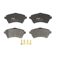 Set placute de frana Fata cu suplimente cu suruburi de ghidare a etrierului de frana LAND ROVER FREELANDER I 1.8/2.0D/2.5 02.98-10.06 TRW AUTOMOTIVE GDB1473