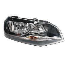 Far Lampa frontala Dreapta halogen H7 electric cu motor VW POLO VI VALEO VAL450493