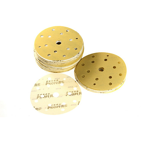 Abrazivi Hartie abraziva disc P320 diametru: 150mm culoare: maro 100buc numar gauri: 15 PROFIRS 0RS801-P320