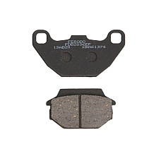 Set placute frana,frana disc Brake pads bottom/rear intended use: road-small motorcycle/scooters material: eco friction-EF 85x64/85x85/109mm  ARCTIC CAT DVX KAWASAKI KFX KYMCO AGILITY KXR MAXXER 50-200 1999-2015 FERODO FDB2096EF