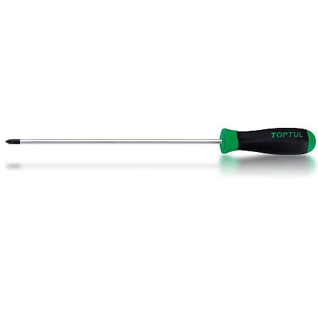 Surubelnite, biti Surubelnita surubelnita stea Phillips marime: PH2 extra lung lungime: 300 mm lungime totala: 415 mm maner: impotriva alunecarii varf: calit/magnetic/negru TOPTUL FBCB0230