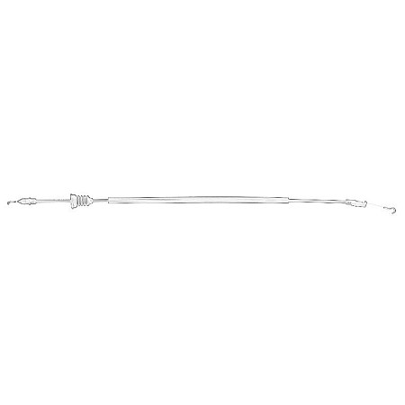 Cablu deblocare usi Door cable front for 3 door version fits SEAT IBIZA III 0202 1109 6L3 837 085D