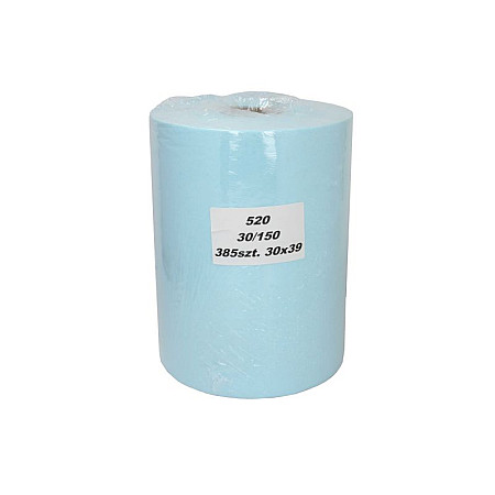 Lavete si carpe absorbante de praf Dust absorbing cloth 385 leaves dust-free resistant to solvents and detergents soft high-absorption cleaning agent turquois - roll 30cm/150mb ENGITECH ENT120104