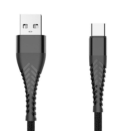 Cabluri USB si adaptoare USB cable/converter input: USB output: USB typ-C neagra 2m woven EXTREME MMT O173 KAB000266