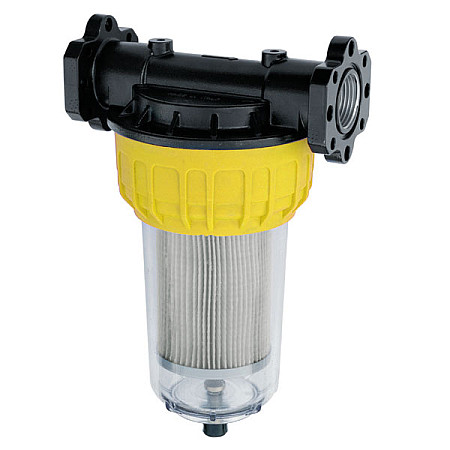 &quot;Aparate pentru fluide si combustibili PIUSI Filtr separatora wody z przezroczysta szklanka 70l/min. podlaczenie 1&quot;&quot; wymienne wklady.&quot; PIUSI F00611B10
