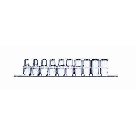 Set chei tubulare Sockets set socket / drive: 1/2 number of tools: 10 pcs metric size: 10 11 12 13 14 15 16 17 8 9 PROFITOOL 0X231MR10S