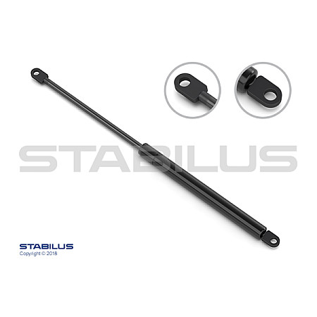 Amortizor consola centrala Arcul cu gaz universal lungime maxima: 1775mm sUV:60mm MERCEDES SL R129 CABRIOLET 03.89-12.01 STABILUS STA669472
