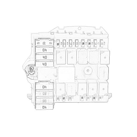Camera motorului Fuse box for automatic A/C for vehicles with START-STOP CITROEN JUMPER II FIAT DUCATO PEUGEOT BOXER 08.06- FIAT OE FIAT 1367665080