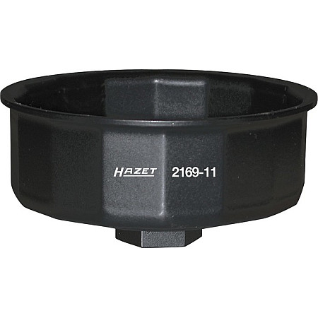 &quot;Cheie filtru ulei Oil filter wrench bell-shaped socket / drive: 1/2&quot;&quot; range: 84 mm min. size: 84 mm max. size: 97 mm number of teeth: 14 application: oil filter&quot; HAZET HAZ 2169-11